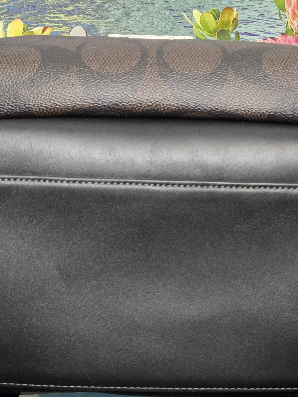 Coach Racer Backpack In Blocked Signature Canvas - Picture 6 of 8